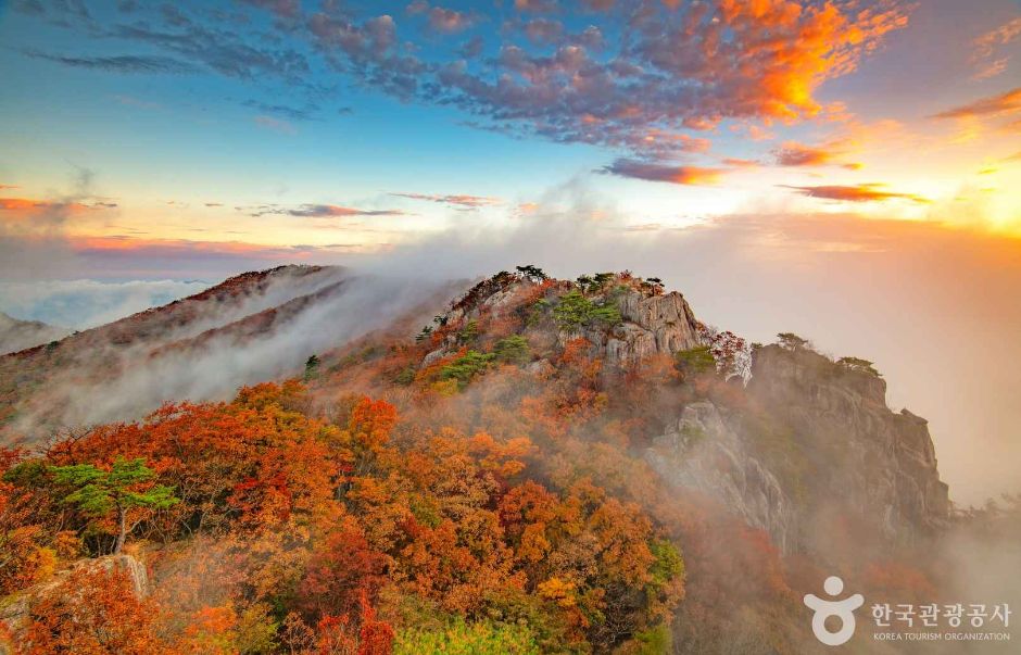 대둔산 도립공원 도착 사진 1